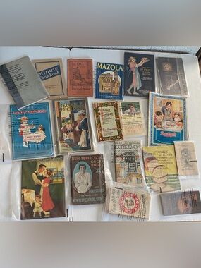 Antique Vintage Cookbook Booklet Lot VG+ McNess Arm & Hammer Calumet
